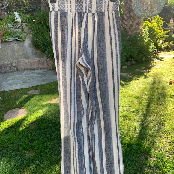Ivy & Main, extra sm, blue and white stripe pant - Picture 2 of 11